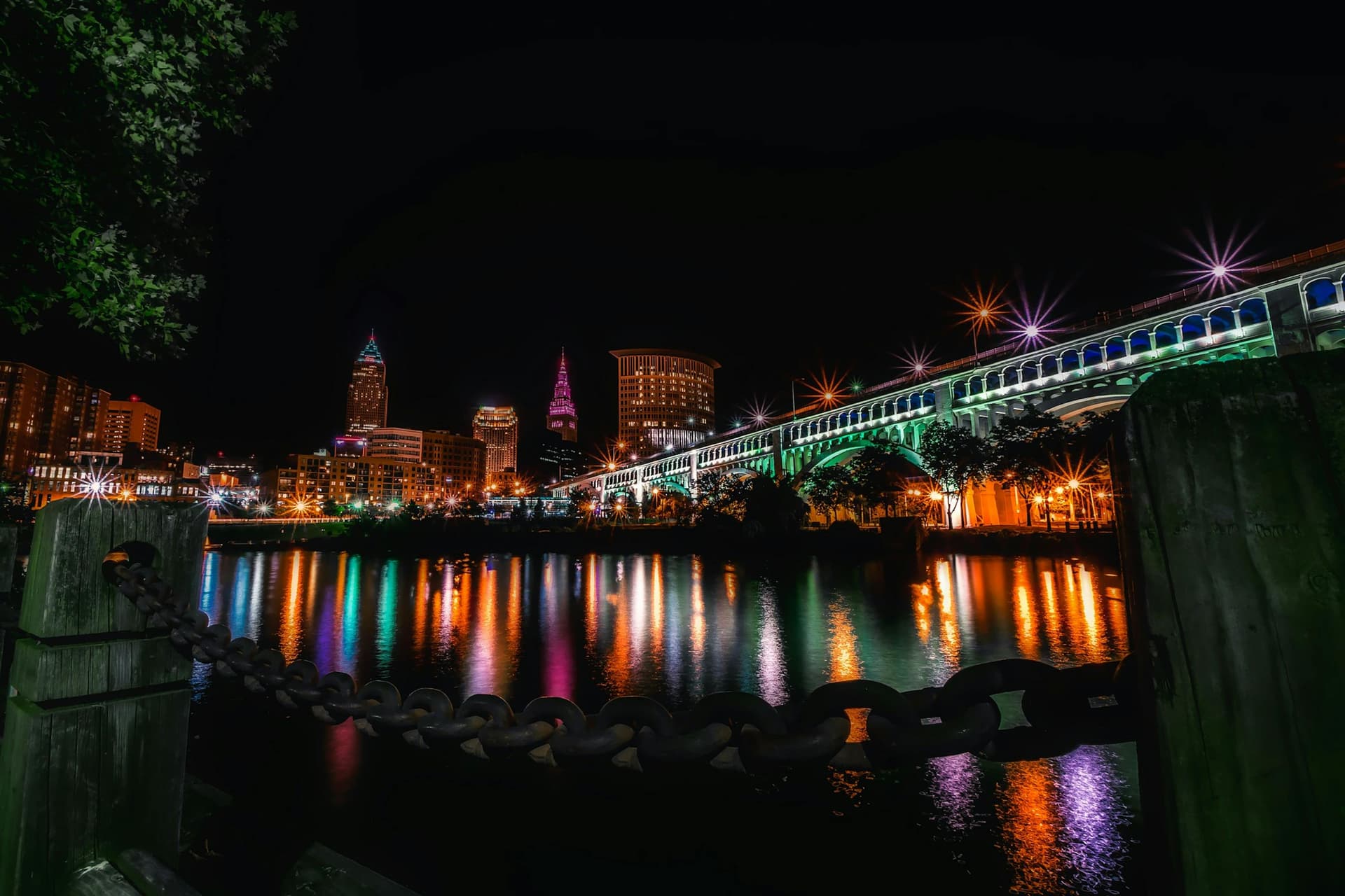 Cleveland skyline