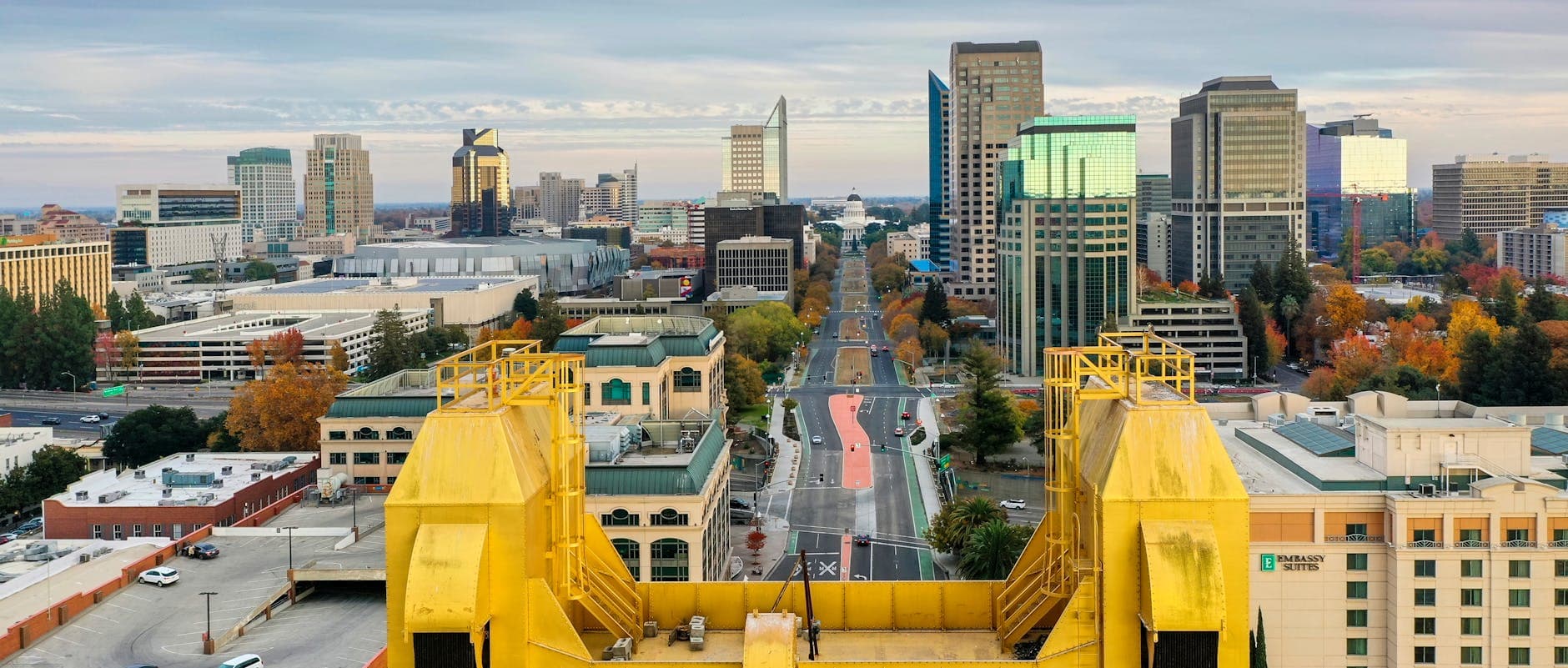 Sacramento skyline