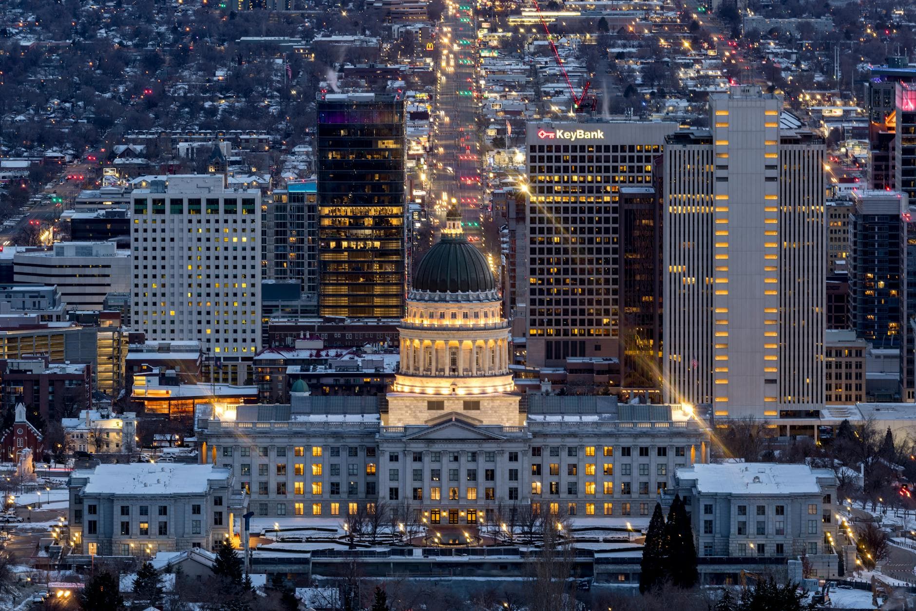 Salt Lake City skyline